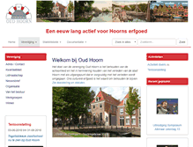 Tablet Screenshot of oudhoorn.nl